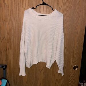 White A New Day Sweater